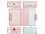 For Apple iPad Air iPad 5 Wireless Removable Bluetooth Keyboard PU Leather Tablet PC Case Cover