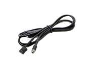 3.5mm Female AUX Audio Adapter Cable For BMW E46 02 06 CD Charger for iPod iPhone