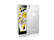 Luxury Metal Aluminum Bumper Phone Cases For Lenovo K3 NOTE A7000 Slim PC Back Cover Case