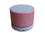 Sungale SBK011 Seven Color Ring Portable Stereo Bluetooth Speaker with Microphone Pink