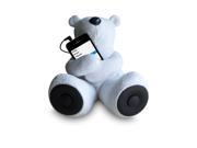 Sungale S T1 Portable Teddy Speaker For iPod iPhone Smartphone MP3 Media Player White