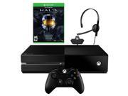 Microsoft Xbox One 500GB HD Blu Ray Player Next Gen Console Bundle Wireless Controller with Halo Master Chief Collection Game Kinect Not Included