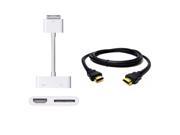 Apple Digital AV Adapter HDMI for Audio Video Device TV iPod iPhone iPad w HDMI cable included