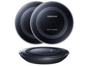 Samsung Fast Charging Pad for Galaxy Devices Qi Compatible Smartphones Black 2PK