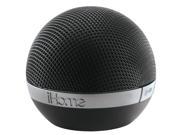 iHome Bluetooth Aux 3.5mm Jack Rechargeable Portable Mini Speaker Black IDM8BC