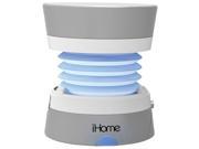 iHome 3.5mm Aux Rechargeable Portable Color Changing Mini Speaker IM71SC