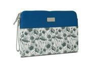Green Gray Zippered Sleeve for Microsoft Surface Pro 3 Blue Floral