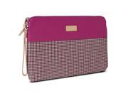 Green Gray Zippered Sleeve for Microsoft Surface Pro 3 Burgundy Houndstooth