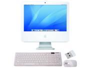 Apple iMac 17 Display 2.0 GHz Intel Core 2 Duo 1GB RAM 160GB HD White All In One PC MA590LL A