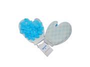 Spalife Dual Sided Cleansing Bath Mitts That Exfoliates Revitalizes Dry Skin