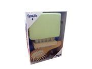 Spalife at home Spa 3 Piece Bath Sponge 2 Side Brush Wooden Bristle Brush Set