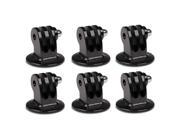 6x Replacement Black Tripod Mount Adapter for GoPro HERO 1 2 3 3 4 Camera New