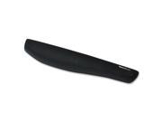 Fellowes PlushTouch Wrist Rest with FoamFusion Technology Black
