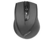 Compucessory 51554 Black RF Wireless V Track Mouse