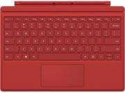 Microsoft Surface Pro 4 Type Cover Red