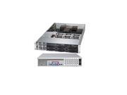 SUPERMICRO CSE 828TQ R1400LPB Black 2U Rackmount Server Case