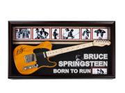 Bruce Springsteen Signed Guitar Born to Run Wood Framed with COA
