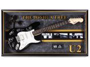 U2 The Joshua Tree Autographed Electric Guitar Signed in Framed Case