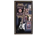 Jimmy Page and Robert Plant Led Zeppelin Signed Guitar in Framed Case