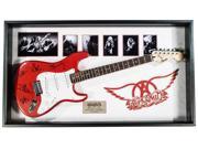 Aerosmith Autographed Electric Guitar Signed in Framed Case