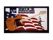 Bruce Springsteen Autographed The Boss Signed Guitar in Framed Case with COA