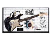 Pink Floyd Signed Guitar The Wall Custom Wood Framed