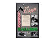 The Clash London Calling Handwritten Lyrics by the late Joe Strummer COA