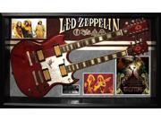 Led Zeppelin Full Band Signed Custom Made Cort Guitar
