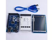 Mega2560 ATmega2560 16AU 3.2 TFT LCD Shield Touch Screen SD Reader Arduino USB