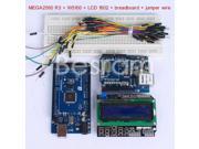 Mega2560 R3 W5100 Keypad LCD Breadboard Jumper Wires Arduino Compatible