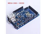 Mega2560 ATmega2560 16AU Ethernet Shield W5100 Arduino Compatible w USB