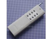 High Power 8 key Wireless Remote Control DC 9V Empty Code Long Distance