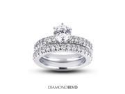 2.09 CT D SI3 Ideal Round Earth Mined Diamonds Platinum 950 6 Prong Classic Matching Engagement Rings 15.94gr