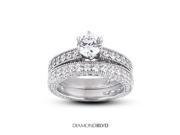 4.33 CT I SI1 EX Round Earth Mined Diamonds Platinum 950 6 Prong Vintage Matching Engagement Rings 14.50gr