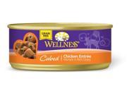 Wellness Cat Entree Cubed Chicken 24 5.5oz