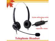 Best headsets with RJ09 Plug with Volume Control and mute function