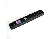 Iscan Two Rollers Digital WiFi Portable Scanner 1050 DPI Handheld Scanning Pen Micro SD Card JPEG PDF Scan OCR Software Black