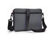 Kroo Gray Neoprene Sleeve with Shoulder Strap and Pockets for Apple 11 MacBook Air