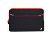 Kroo Red Neoprene Sleeve with Pocket for Acer Aspire ES1 511 C59V 15.6 Inch Laptop