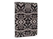 Black Kroo Universal 8 Tablet case with paisley pattern and kickstand