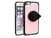 KroO 360 Rotating Magnetic Mount Case with Car AC Vent for Apple iPhone 6 6S Pink