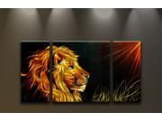 Metal Wall Art Abstract Modern Contemporary Home Wall Decor Painting Lion King