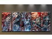 Metal Wall Art Abstract Modern Sculpture Contemporary Large Decor Journey Space