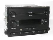 Ford Fusion Mercury Milan 07 AM FM 6 Disc mp3 CD Radio w Aux In 7E5T 18C815 AB