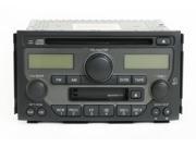 2003 05 Honda Pilot Radio AM FM CD Cassette Player PN 39100 S9V A100 Face 1TV1