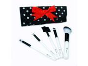 Pinup Girl 5 Piece Professional Makeup Brush Travel Set From Royal Care Cosmetics
