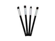 Silver 4 Pieces Face Synthetic Brush Set From Royal Care Cosmetics