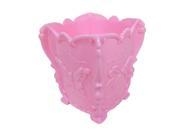 Royal Pink Ice Brush Holder From Royal Care Cosmetics