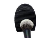 Makeup Brushegg Brush Cleaning Tool Black