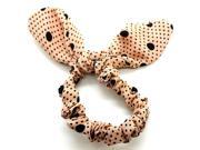 rabbit ears Hair bands Rubber band Hair Rope Headdress hair jewelry pink